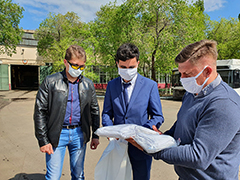 В Воронеже введен запрет на передвижение в общественном транспорте без лицевых масок