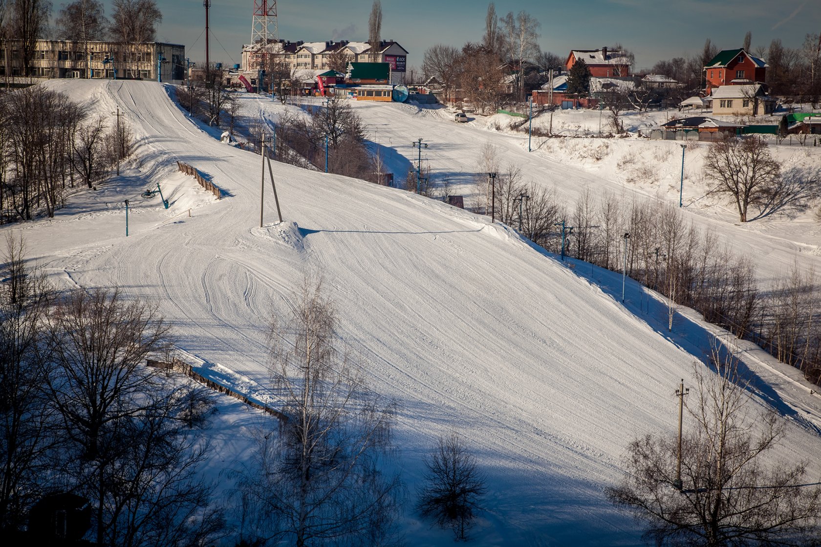 В Воронеже уже можно кататься на лыжах