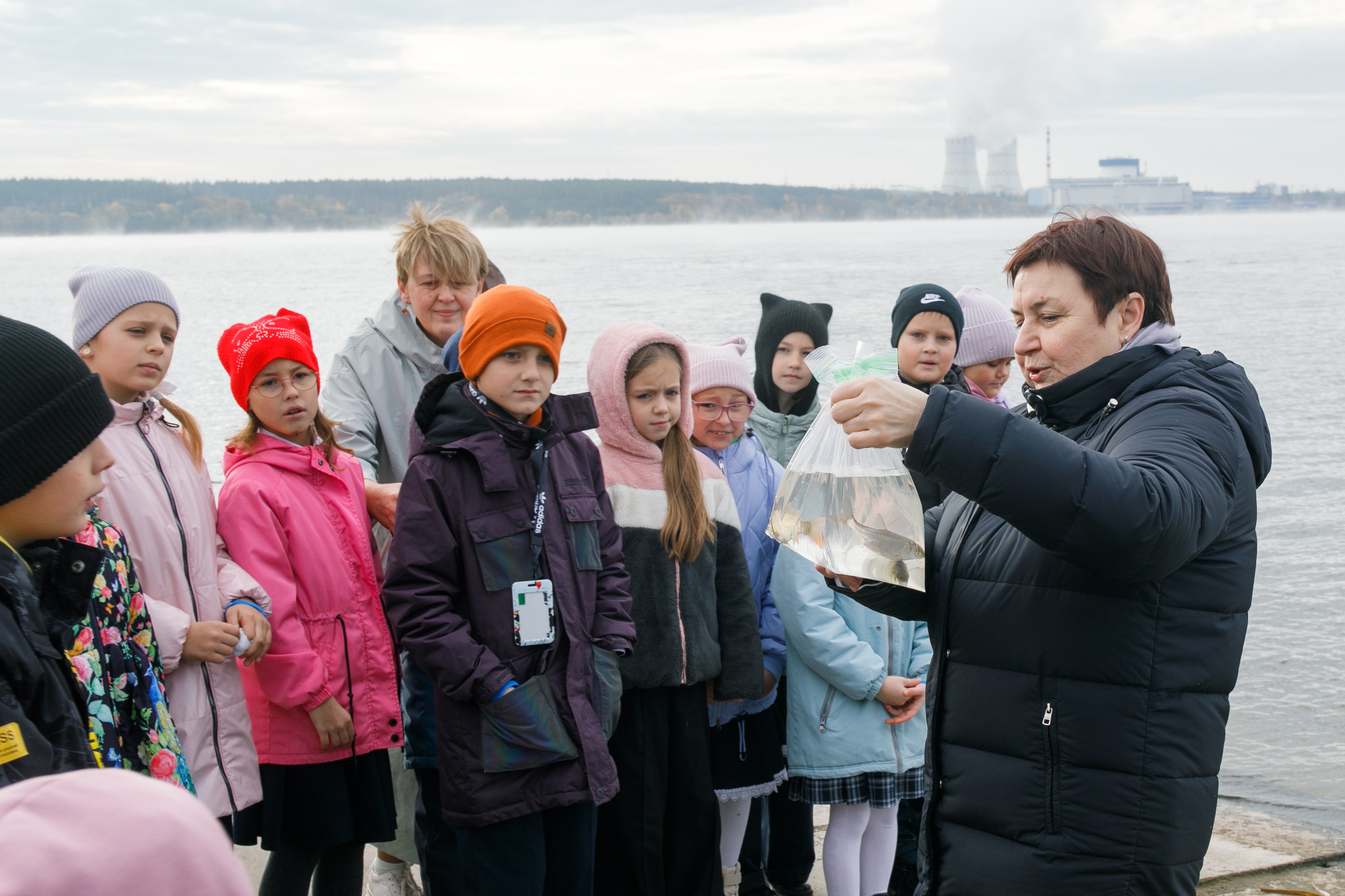 Нововоронежская АЭС выпустила в пруд-охладитель 6 тонн молоди толстолобика