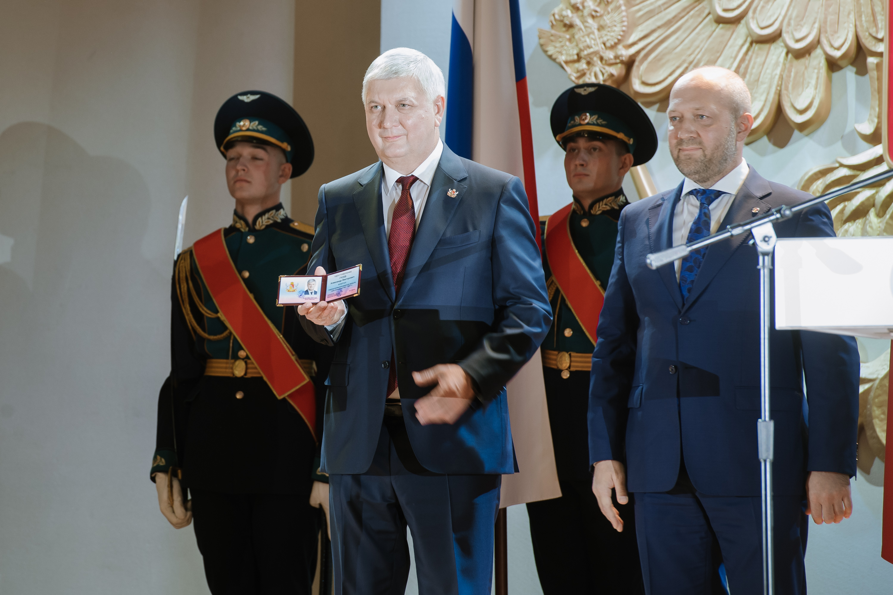 Александр Гусев официально вступил в должность губернатора Воронежской области