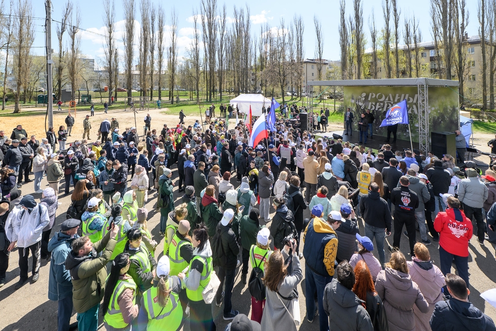 Общегородской субботник прошел в регионе
