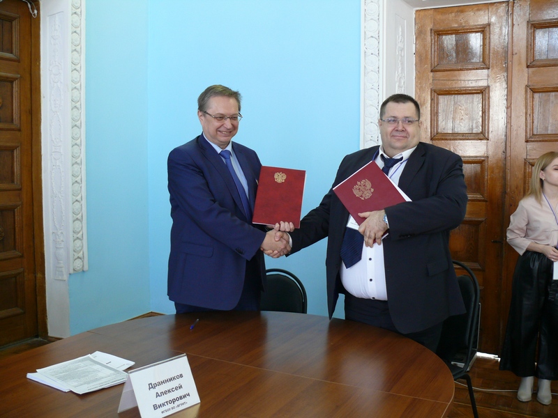 «Интехрос»: подписано соглашение с ВГУИТ