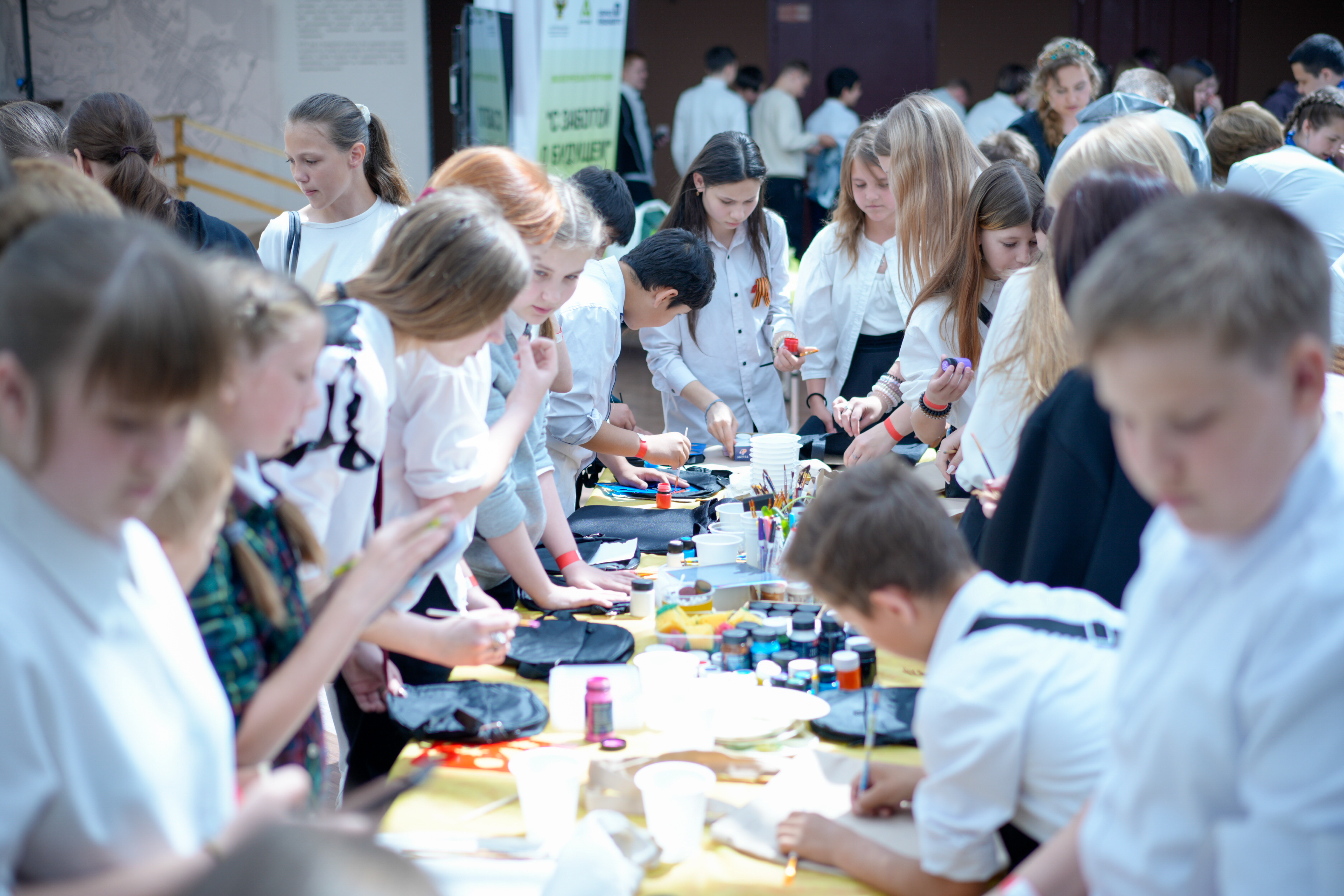 500 школьников из пяти районов Воронежской области приняли участие в экомарафоне