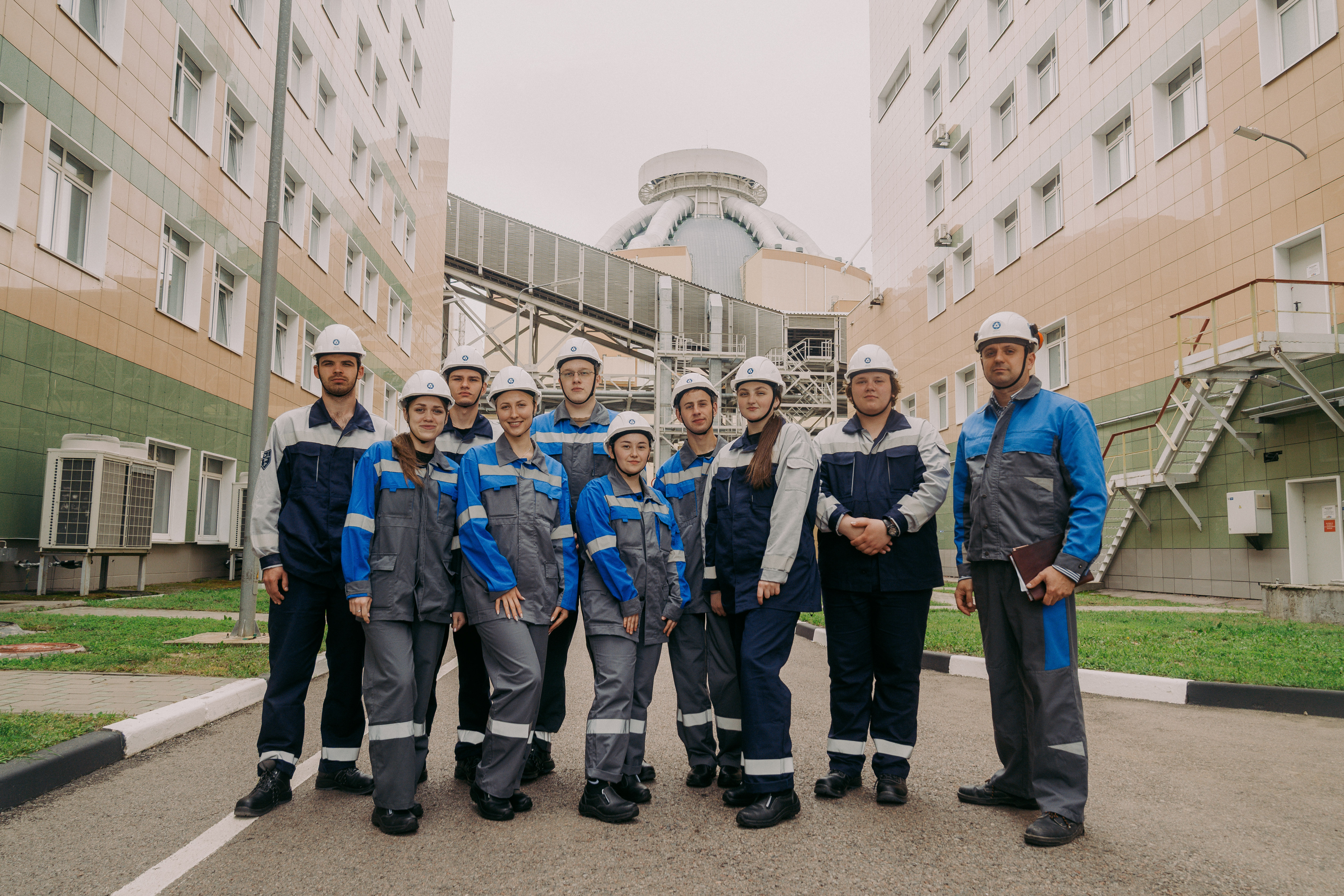 На Нововоронежской АЭС прошли производственную практику студенты Белорусского национального технического университета