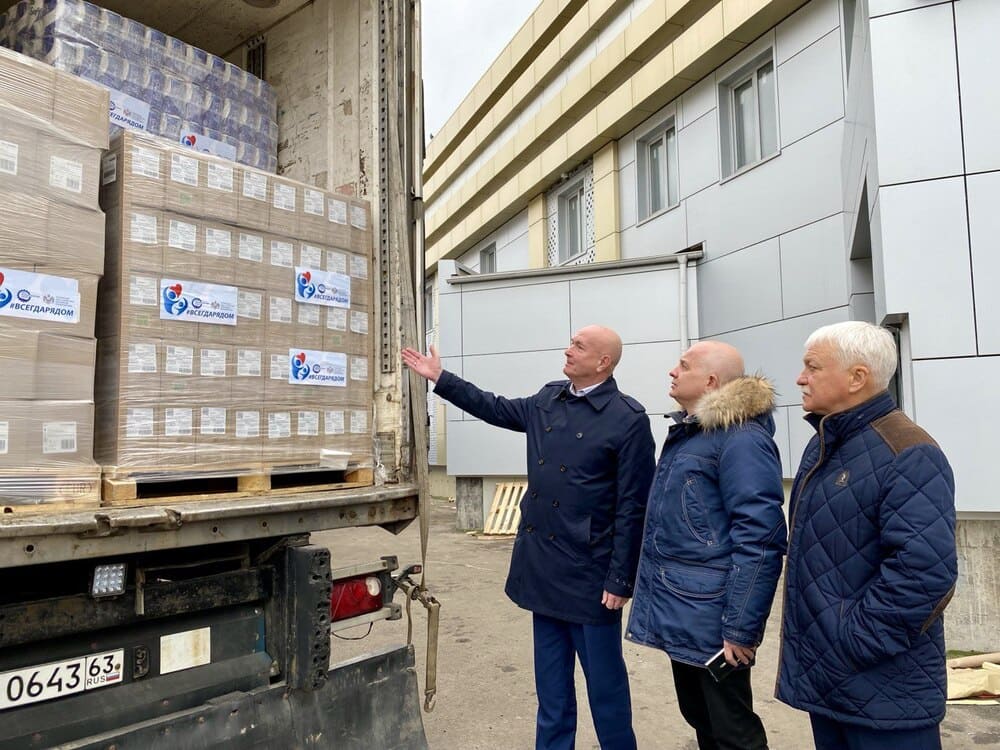 Союзмаш отправит в Курскую область 60 тонн гуманитарной помощи