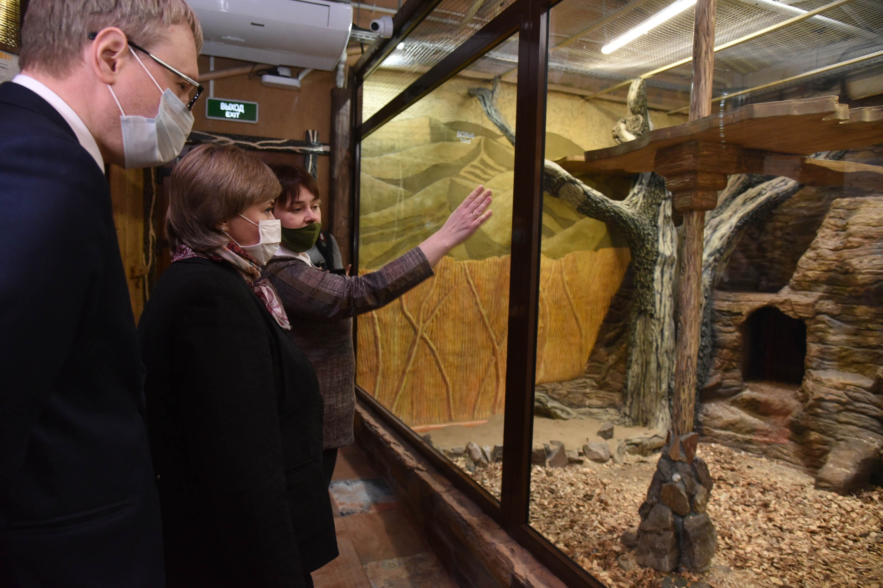 В воронежском зоопарке открыли новый зал для теплолюбивых животных