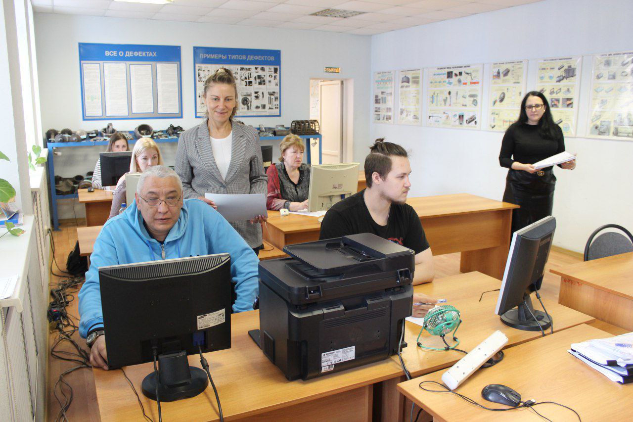 Экзаменационный центр «Воронеж-НК» на базе Воронежского ТРЗ Желдорреммаш сертифицирует до 200 дефектоскопистов ежегодно