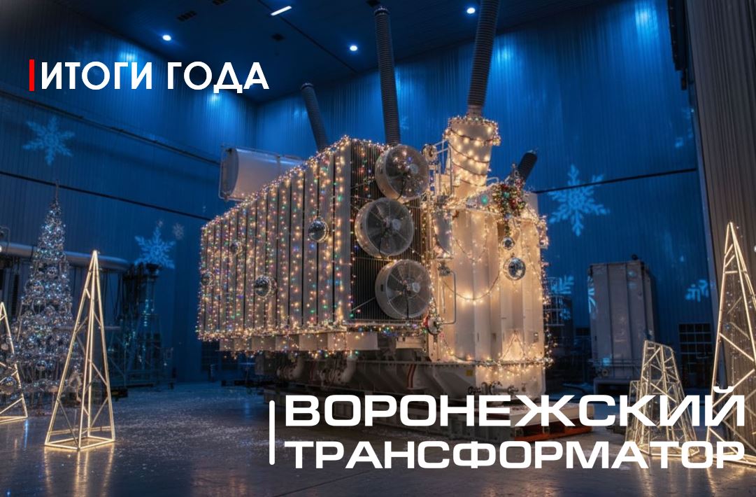 «Воронежский трансформатор» подводит итоги 2025 года: рекордные производственные показатели и контракт для ВСМ