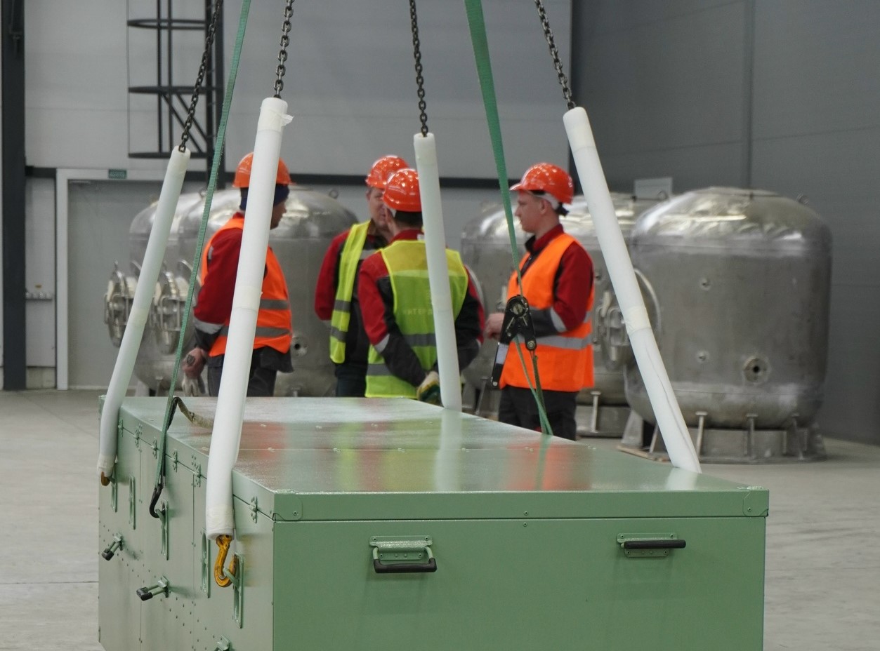 «Интерполярис»: произведена отгрузка механические части системы контроля при перегрузке топлива 