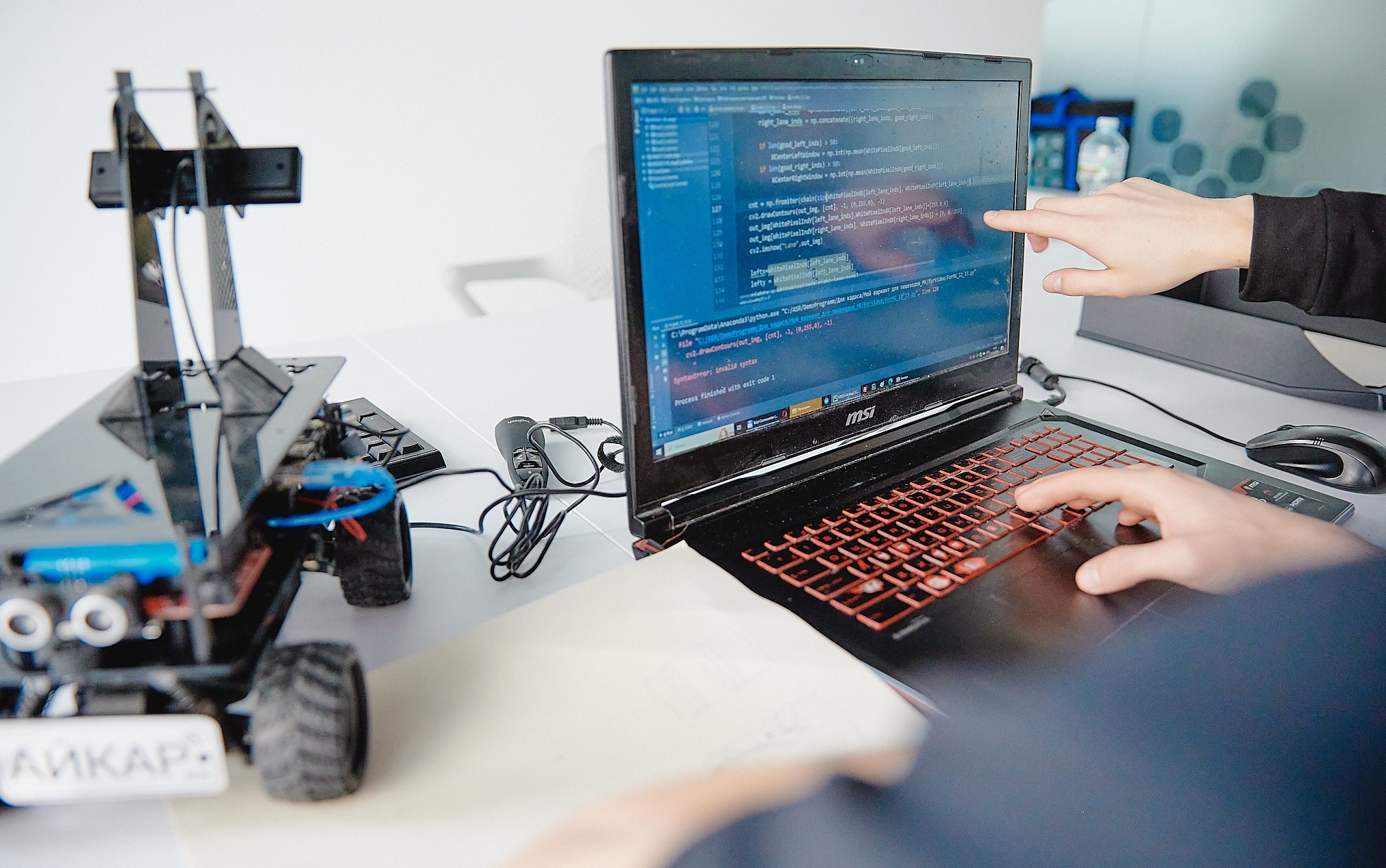 НОВИКОМ и Воронежское РО СоюзМаш открыли в ЛНР «Индустриальные классы»