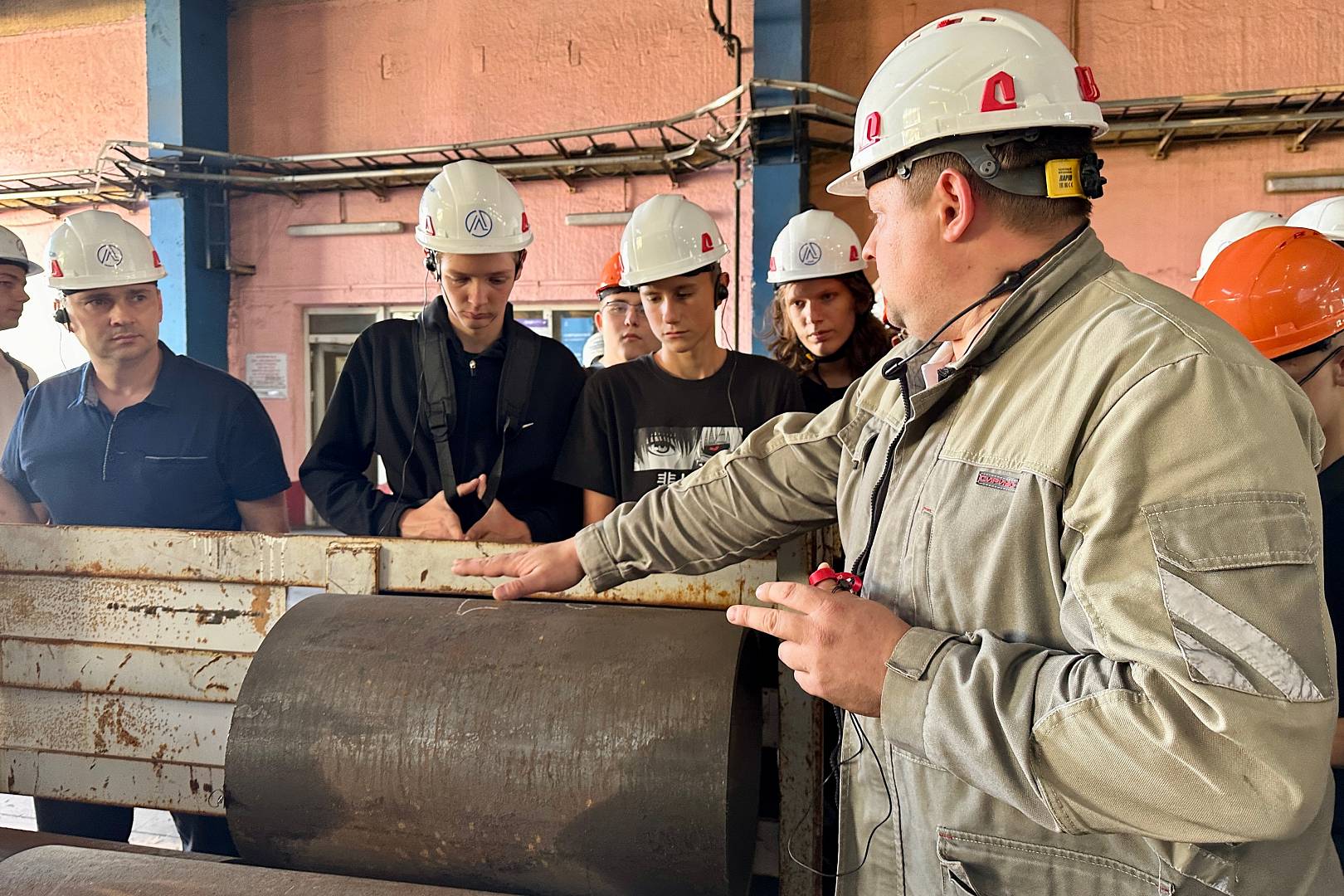 «Лискимонтажконструкция»: экскурсия для студентов техникума