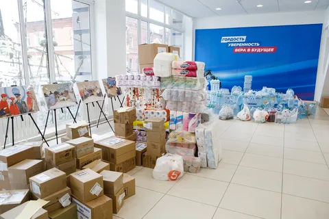 Воронеж продолжает помогать жителям Курской области